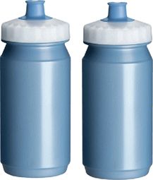 Gourde Enfant Bidon 2 x 550 ml transparent bleu