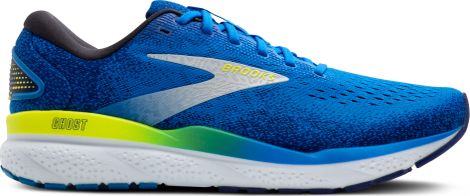 Brooks Ghost 16 Running Shoes Blue/Yellow Men's