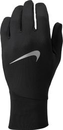 Guantes de invierno ligeros Nike Pacer Negro para mujer