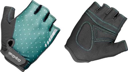 GripGrab Rouleur Women Short Handschoenen Groen Zwart