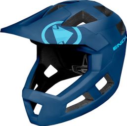 Endura SingleTrack Blueberry full face helmet