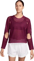 Camiseta de running Nike Radical AirFlow rosa para mujer