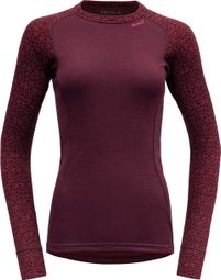 Devold Duo Active Merino 205 Red Women's T-shirt