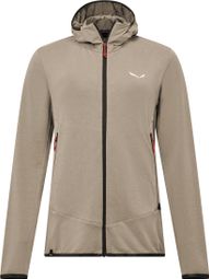 Salewa Agner Hemp 2 Hooded Sweatshirt Beige