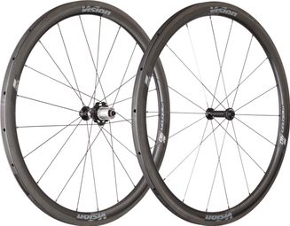 Paire de Roues Vision Metron SL Carbon Boyau | 9x100 - 9x130mm 