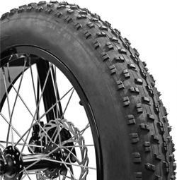 Pneu vtt 20 x 4.00 fat bike noir tr (100-406)