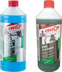 Kit d'entretien vélo  Bike Cleaner 1L + Bionet Chain Cleaner 1L