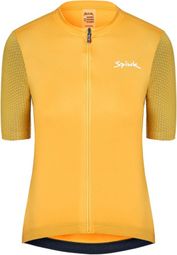 Spiuk Anatomic Women's Short Sleeve Jersey Yellow