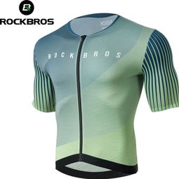 Maillot de ciclismo transpirable unisex verde ROCKBROS