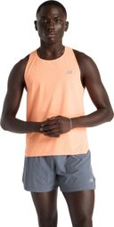 New Balance Race Day Ultra Light Orange Tanktop Herren