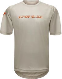 Dainese Hg AER Korte Mouw Trui Taupe/Rood