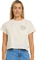 Dames-T-shirt Dharco Beige