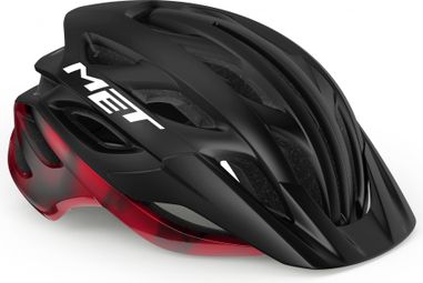 MET Veleno Helmet Black Red