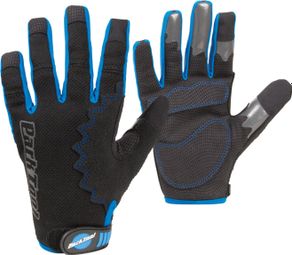 Gants d'Atelier Park Tool GLV-1 Noir / Bleu