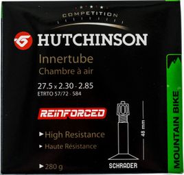 HUTCHINSON Chambre à Air Renforcée 27.5 x 2.30 à 2.85mm Schrader 48mm