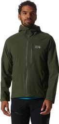 Veste Imperméable Mountain Hardwear New Stretch Ozonic Vert Homme