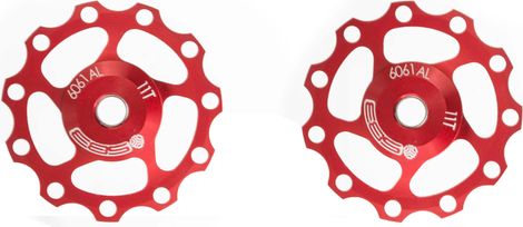 SB3 11 Speed Jockey Wheels - 11t Red