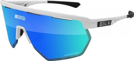 Scicon Sports Aerowing Lunettes De Soleil De Performance Sportive (Multimirror Bleu Scnpp/Luminosité Blanche)