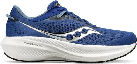 Chaussures de Running Saucony Triumph 21 Bleu Argent