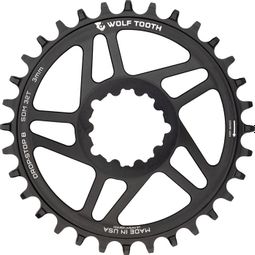 Wolf Tooth Direct Mount Sram Boost 3 mm Drop-Stop B chainrings Black