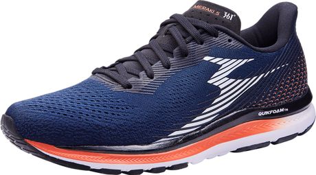 Chaussures de running 361-Meraki 5 Midnight/White