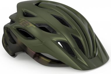 MET Veleno Olive Iridescent Mat 2022 Helm