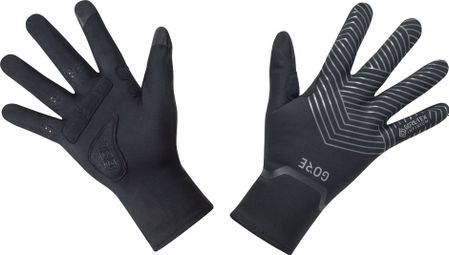 Par de Guantes GORE Wear C3 Gore-Tex Infinium Stretch Mid Negros