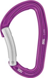Petzl Djinn Violet curve carabiner
