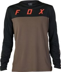 Fox Defend Cekt longsleeve jersey bruin