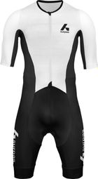 Triathlon-Anzug Surpas Aero 4 LD Weiß/Schwarz Herren