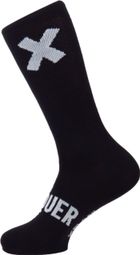 Chaussettes unisexes hautes d'été avec maille respirante Mooquer XBlack Air Flow