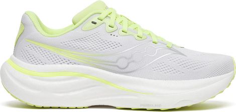 Saucony Ride 19 hardloopschoenen, wit/geel, dames