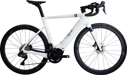 Stajvelo Mirabeau Bicicletta da strada elettrica Shimano Ultegra Di2 12S 500Wh 700 mm Bianco 2024