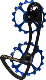 Cyclingceramic oversized derailleur cage 16/16t voor sram rival/force/red mechanische 11s derailleur blauw