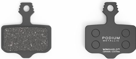 Paire de Plaquettes AMP Podium - SRAM 2020/Magura/Campagnolo - Revêtement Ceramic/Métallique
