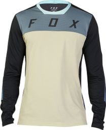 Fox Defend Cekt Beige/Zwart Long Sleeve Jersey