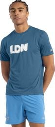 Kurzarm Trikot New Balance Athletics London Blau Herren