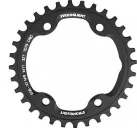 KETTENBLATT 4BRA D.96 FÜR SHIMANO XT M8000-SLX M7000 MONO STRONGLIGHT 32DTS 11V. SCHWARZ NICHT GEWINDET