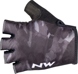 Pair of Short Gloves Northwave Active Camo / Black