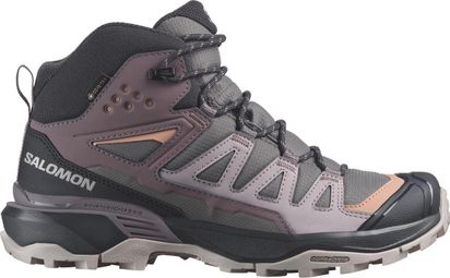 Calzado de senderismo Mujer Salomon X Ultra 360 Mid GTX Gris Violeta