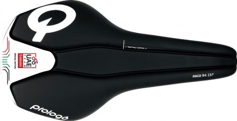 Sillín Prologo Nago R4 Rails Team Uae Tirox Negro / Blanco
