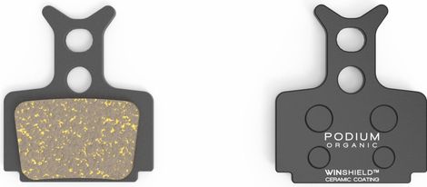 Paire de Plaquettes AMP Podium - Formula Cura 2 Pistons - Revêtement Ceramic/Organique