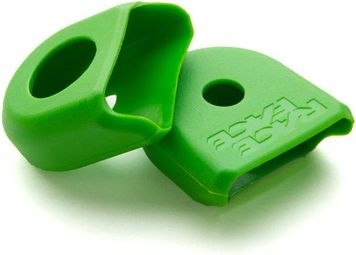 RACE FACE Paire de Protèges Manivelles Carbone BOOT PEDAL Vert