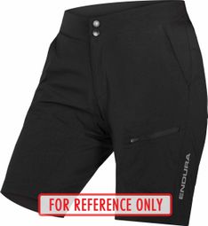 Shorts negros Endura HummVee Lite para mujer