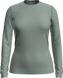 Icebreaker Donna 260 Tech Green Merino Long Sleeve Jersey