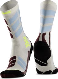 X-Socks X-Country Perform Crew Calcetines para mujer Arena/Azul