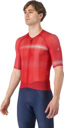 Maillot à Manches Courtes Climber's A/C Homme Rouge Noir