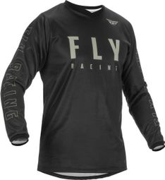 Fly Racing F-16 Long Sleeve Jersey Black / Gray