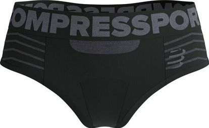 Compressport Naadloze Boxer - Zwart Vrouw