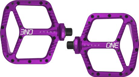 OneUp Aluminium Pedalpaar Violett